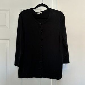 LOFT Women's Black Cardigan